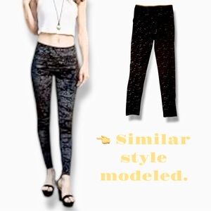 SHOSHO Leggings Space-Dye Athleisure - Size Large 🍭